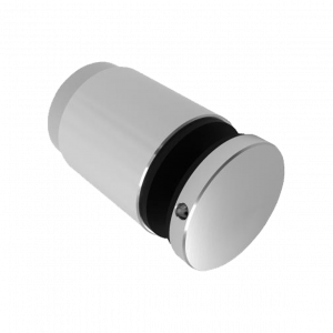 Point de fixation verre inox 304 brossé, diamètre 50 mm, entretoise réglable de 42 à 47 mm. Idéal pour sécuriser et maintenir les installations vitrées avec élégance et robustesse.