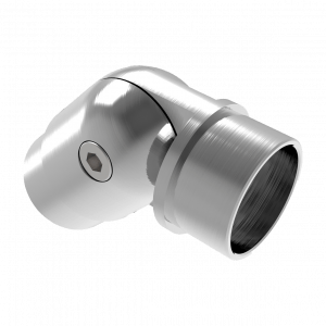 Raccord orientable 0° à 90° en inox Ø42,4 mm