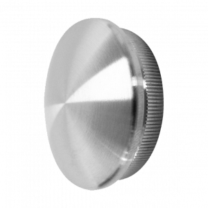 Bouchon bombé en inox pour tubes Ø42,4 x 2 mm. Finition résistante et esthétique. Installation facile sans soudure ni collage.