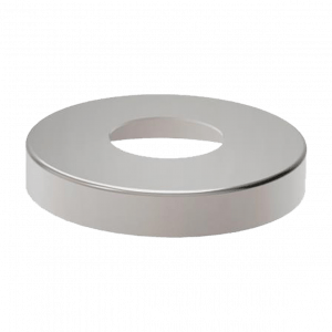 Cache-platine en Inox diamètre 105 mm hauteur 25 mm