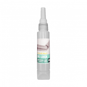 Colle inox 50 g. Fixation puissante et durable pour inox, résistante à la chaleur et aux produits chimiques. Idéale pour projets de grande envergure.