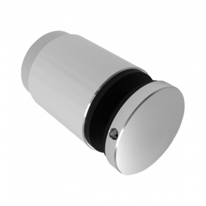 Point de fixation verre inox 304 brossé Ø50 mm avec entretoise réglable 52–57 mm. Idéal pour vitrages épais en intérieur ou extérieur. Sécurité et finition haut de gamme.