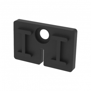 Set de joints pour pince à verre 45 x 45 mm - Compatibilité multi-épaisseurs