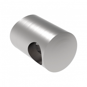 Support de lisse diamètre 12 mm en inox - pour tube 42,4 mm