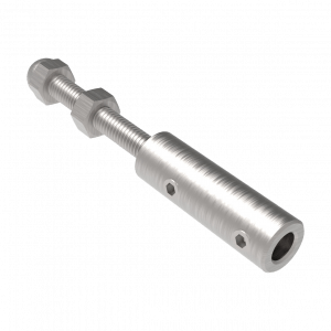 Tendeur de câble inox 316 brossé – Pas à droite – Pour câble Ø4 à 6 mm