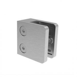 pince à verre 45 x 45 mm en inox