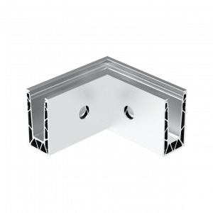 Angle à 90° rentrant pour profil U 1 kN pose à l’anglaise – Finition soignée.