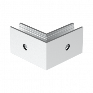 Angle à 90° sortant pour profil U 1 kN pose à l’anglaise – Finition haut de gamme.