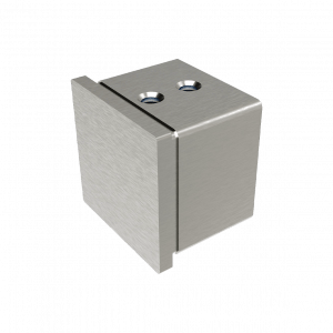 Bouchon plat inox 304 ou 316 pour tube à gorge carré 40x40 mm. Finition soignée et protection, idéal garde-corps modernes.