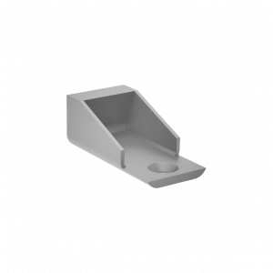 Cale pour verre – Maintien et alignement précis des panneaux en départ de pose rampant.