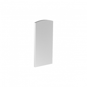 Embout pour profil U 0,5 kN – finition esthétique et protection efficace pour pose en rampant.