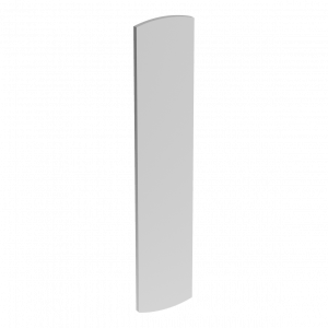 Embout d’extrémité droite pour profil Y 2 kN – Disponible en pose au sol ou en rampant, finition élégante et résistante