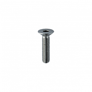 Vis à tête fraisée hexagonale en inox 304 M5x16, conforme DIN 7991